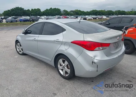 2013 Hyundai Elantra Gls from USA, damaged, VIN 5NPDH4AE6DH337941
